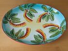 Vintage,1950'S Palm Beach Tropical Palm Oval Platter