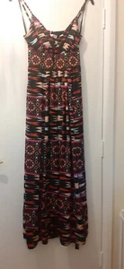 New Matthew Williamson Black Multi Maxi Dress. 12. - Picture 1 of 2