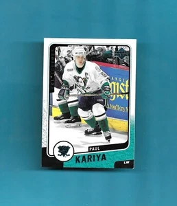 1999-00 Upper Deck NHL LEGENDS # 1 PAUL KARIYA ANAHEIM ¡PODEROSOS PATOS EXCEPCIONALES! - Imagen 1 de 2