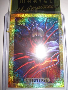 MARVEL MASTERPIECES SERIE 1994 CARNAGE 2 OF 10 GOLD FOIL CARD MINT - Picture 1 of 2