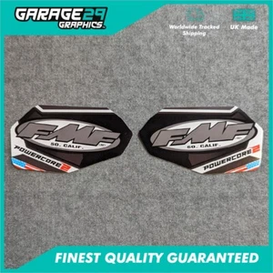 FMF POWERCORE 2 EXHAUST STICKERS - STEALTH - Picture 1 of 1