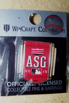 2015 Cincinnati Reds AS All-Star Game lapel pin MLB side w - Image 1 of 2
