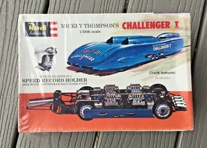REVELL 1/25 MICKEY THOMPSON'S CHALLENGER I SPEED RECORD HOLDER MODEL H 1281 F/S - Picture 1 of 10