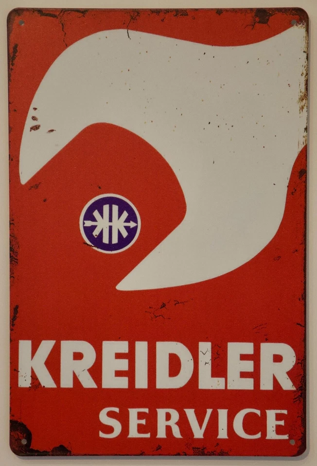 MARKENLOS Kreidler Service Florett Vintage Retro Blechschild Nostalgie 20x30cm Geschenk