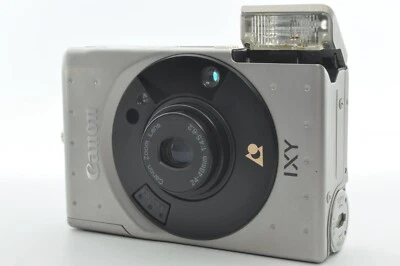 【Excellent+++++ 】Canon IXY w/ Zoom lens 4.5-6.2/24-48mm APS Film Camera Silver - Image 1 of 4