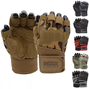 Weight lifting Gym Glove Workout for Men Wrist Support Lifting Exercise Gloves - Picture 1 of 55