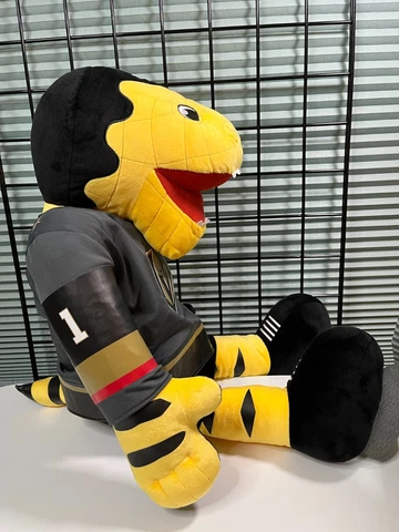 Vegas Golden Knights NHL Plush Chance 16" Stuffed Animal House + bonus VGK item Cover