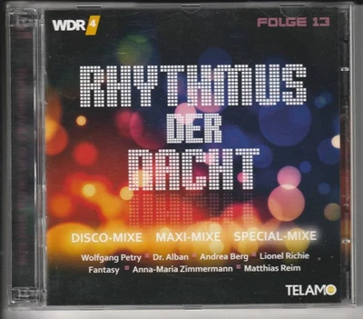 Rhythmus der Nacht Folge 13 – WDR 4 präsentiert – Telamo - © 2015 – 2 CDs - Bild 1 von 2