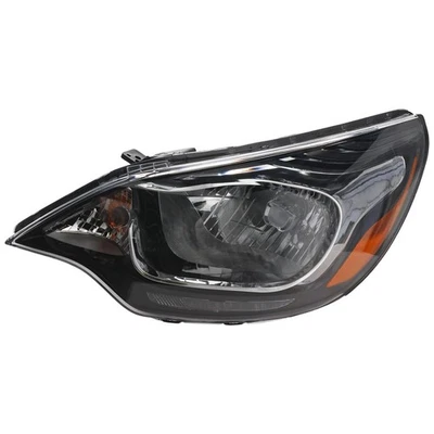 Headlight For 2012-2017 Kia Rio Sedan Left Black Housing With Bulb - Image 1 of 4