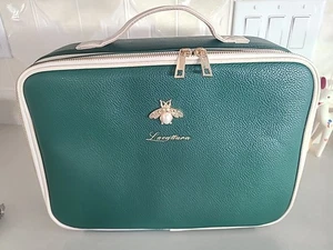 LACATTURA Borsa Trucco Viaggio Borsa Toilette Verde Inutilizzata Mamma Vuole Venderlo - Foto 1 di 16