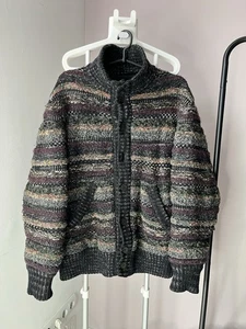 Missoni Herren Strick Bomber Jacke Knopfleiste - Bild 1 von 22