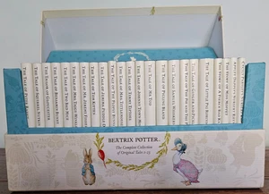 WORLD OF PETER RABBIT BEATRIX POTTER COMPLETE COLLECTION 1-23 BOX SET AS  NEW - Picture 1 of 3