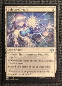 MTG Jumpstart 2022 Coldsteel Heart ANIME ART NM/M Pack Fresh - Picture 1 of 1