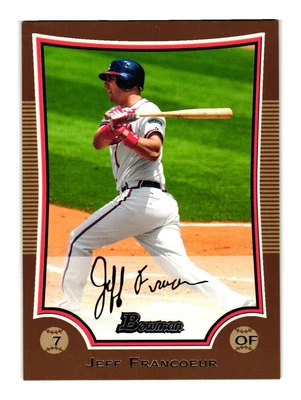 2009 Bowman #79 Jeff Francoeur Atlanta Braves - Image 1 of 2