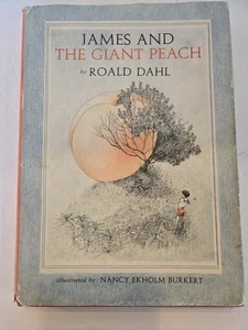 1961 James and the Giant Peach Roald Dahl 1st Edition DJ HC Vintage Book MC - Picture 1 of 7