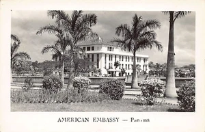 PANAMA CITY - American Embassy - REAL PHOTO - Publ. unknown - Picture 1 of 2