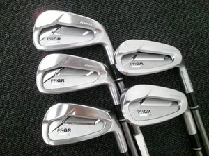 PRGR 03 Iron Set 7-9+Pw+Aw MCI BK 60 Frex-R 5pcs Golf Club Right-Handed - Picture 1 of 6
