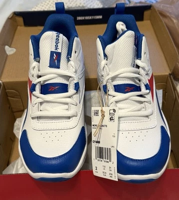 Reebok NEW More Buckets Kids Size 2 Basketball Shoes  Brand New Tags in box - Image 1 of 4