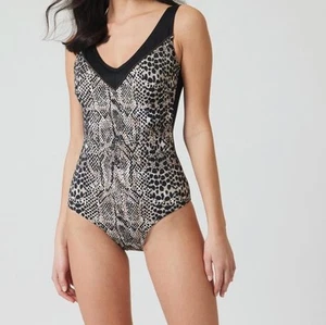 Badeanzug Schwarz 42 C-Cup Damen Bademode "schwarz" UVP: 59,99€ 4.6416 - Bild 1 von 2