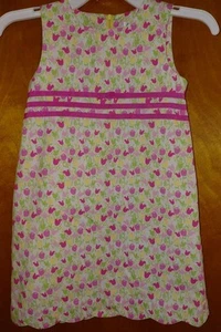 LILLY PULITZER GIRL DRESS SIZE 6X MULTI COLOR  - Picture 1 of 2