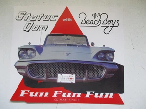 STATUS QUO with The Beach Boys "fun fun fun" - CD-single, made in Germany - - Bild 1 von 2