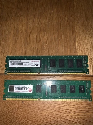 Lot 2 Barrette de ram 6gb DDR 3 1333 mhz 2gb+4gb) - Photo 1/2