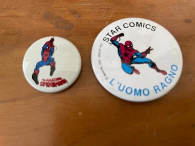 Juego de insignias Spiderman vintage años 70  Foto 1 de 4