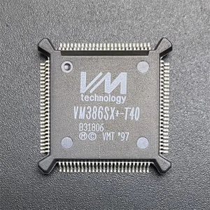 VMT VM386SX+-T40 CPU 40MHz QFP100 ALI M1386 32bit i386SX x86 Processor - Picture 1 of 4