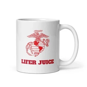 Ghosts of the Battlefield USMC Heartbreak Ridge "Lifer Juice" Coffee Mug - Picture 1 of 1