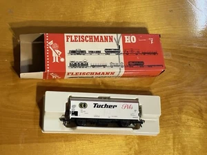 Vintage Fleischmann HO Boxcar Bierwagen "Tucher" #5326 - Picture 1 of 4