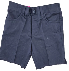 French Toast Pull-On Uniform Shorts Navy Blue Girls Size 7 Elastic Back NEW - Picture 1 of 6