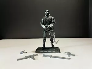 2008 Hasbro GI Joe 25th Anniversary Snake Eyes V34 3.75” Action Figure - Picture 1 of 7