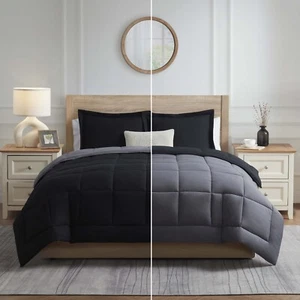 Quilted Down Alternative Comforter, Ultra Soft all season Comforter Duvet Insert - Picture 1 of 89