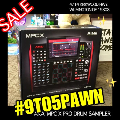 Akai Professional MPC X Standalone Drum Machine Sampler Beat Pad Studio Producer - Image 1 of 4