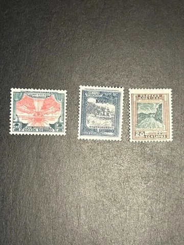 Mexico stamp 725-727 MH Cover