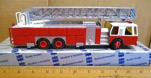 Conrad 5504 Aerial Hook Ladder Fire Truck Engine Collector Toy 1/50 W Germany FD - Picture 1 of 14