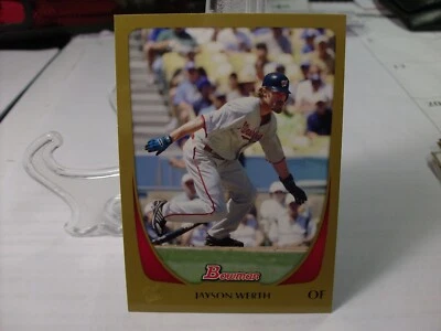 2011 Bowman Gold  #121 - Jayson Werth - Washington Nationals  11-453 - Image 1 of 2