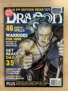 Dragon Magazine #304 - Warriors For Hire - Exotic Spells - Spell Area Template - Picture 1 of 4