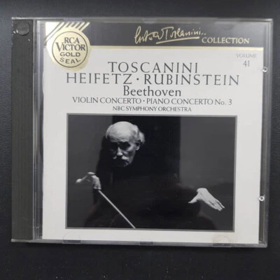 ARTURO TOSCANINI Beethoven Violin Concert / Piano Concerto 3 1940/44 EX/EX(CD) - Bild 1 von 4