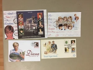 Vier Prinzessinnen Diana fdc - Bild 1 von 1