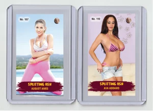 August Ames rara carta tabacco MH Splitting Ash #'d 3/3 n. 107 - Foto 1 di 1