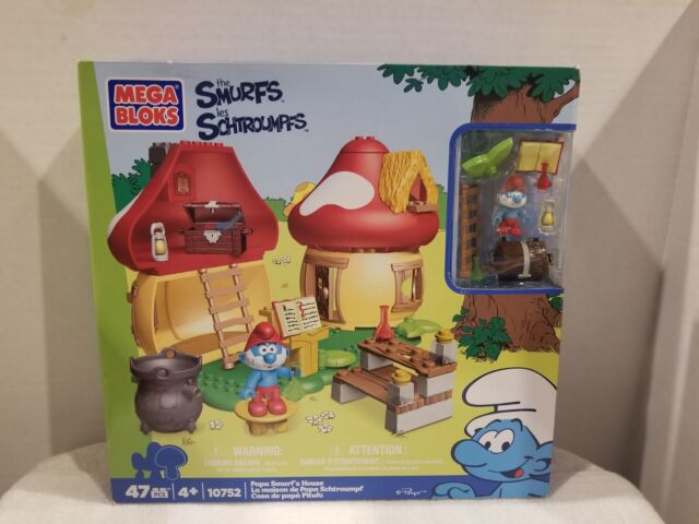 Mega Bloks The Smurfs Schoolin’ Smurfs Playset #10768 Loose 2013 Complete