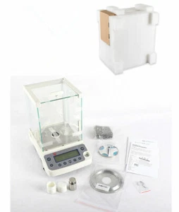 220g 0.0001g Lab Digital Analytical Balance Scale Range 100g Precison 0.1mg - Picture 1 of 3