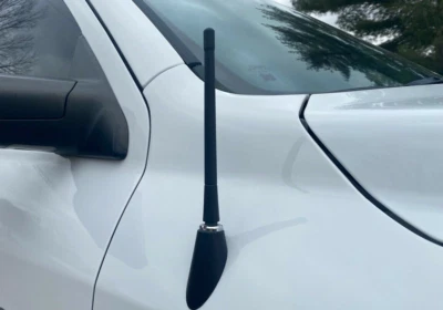 Mástil de antena negro corto de 7" radio AM/FM para Dodge Ram 1500 2500 3500 1999-2008 Foto 1 de 4