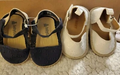 2 Pair Baby Girls 0-6 Months Shoes - Image 1 of 4