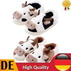 Unisex Milk Cow Slippers Comfortable Home Winter Slipper Outdoor Couple Slippers