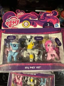 My Little Pony Friend Is Magic Spa Pony Set Lotus Blossom, Zecora & Pinkie Pie - Picture 1 of 2