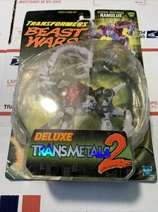 BEAST WARS RAMULUS TRANSFORMERS DELUXE TRANSMETALS 2 1998 MOSC UNOPENED MINT - Picture 1 of 16