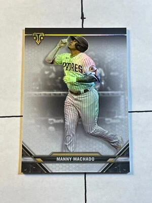 Manny Machado 2021 Topps Triple Threads #9 San Diego Padres - Image 1 of 2