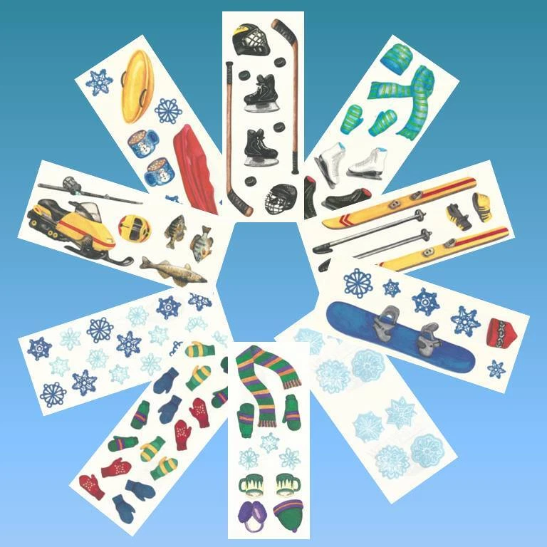 Creative Memories WINTER THEMED STUDIO STICKERS - VARIETY TO CHOOSE - image 1 of 1